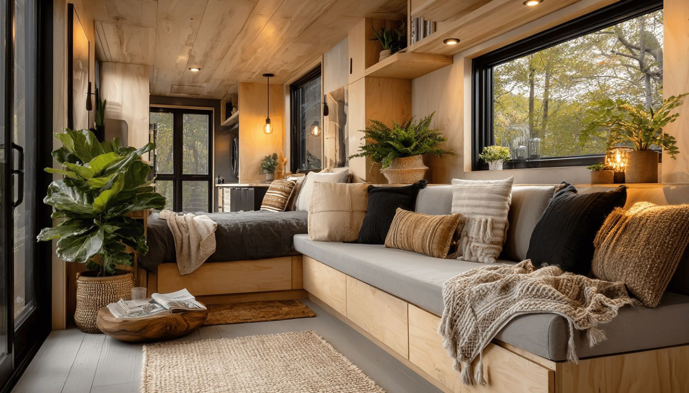 Stratégies pour maximiser l'espace et le confort dans les petits espaces de vie mobiles